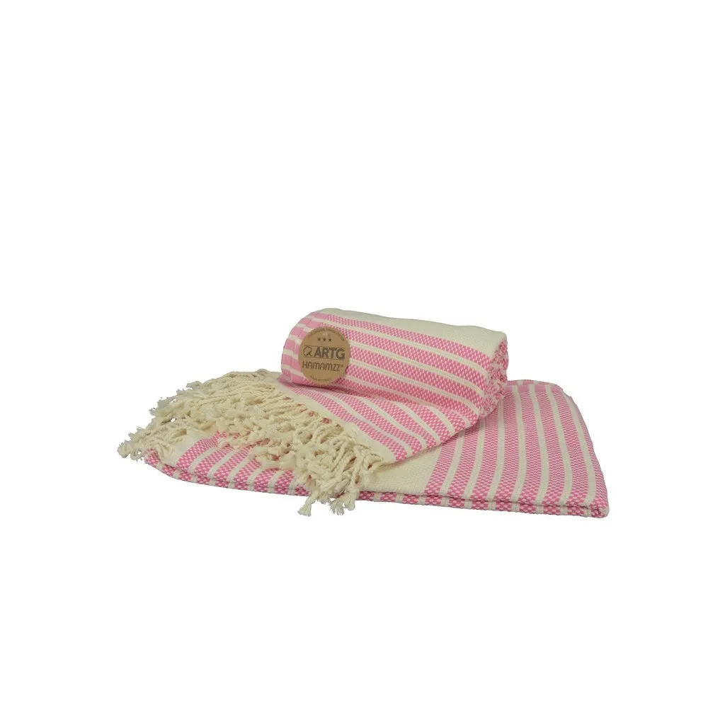 A&R Towels Hamamzz Peshtemal Traditional Woven Towel