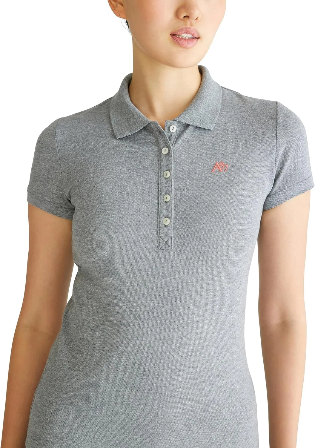 AEROPOSTALE Women's Aero Solid A87 Polo