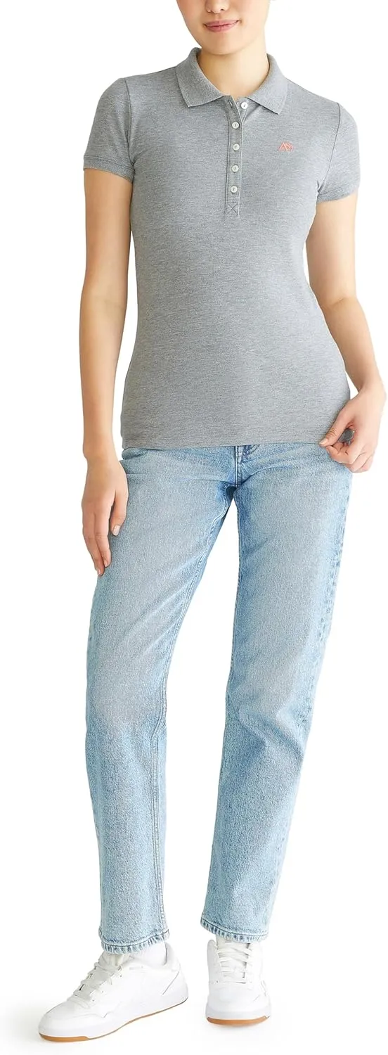 AEROPOSTALE Women's Aero Solid A87 Polo