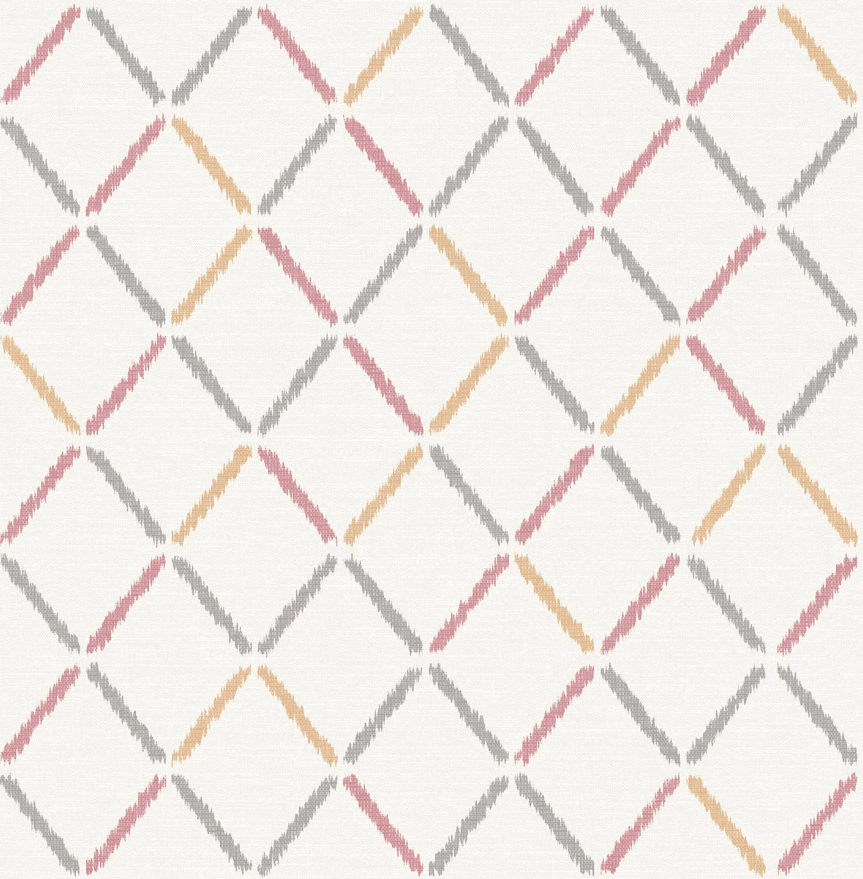 Allotrope Linen Geometric Wallpaper