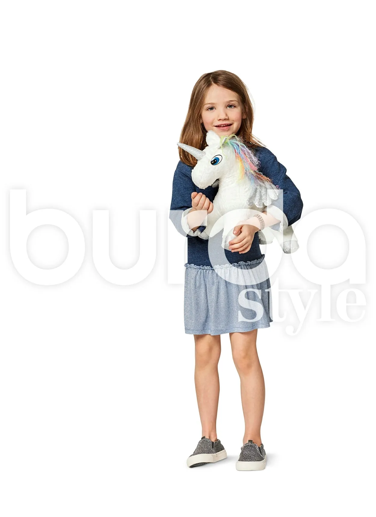 Burda 6495 Stuffed Animal sewing pattern Horse and Unicorn
