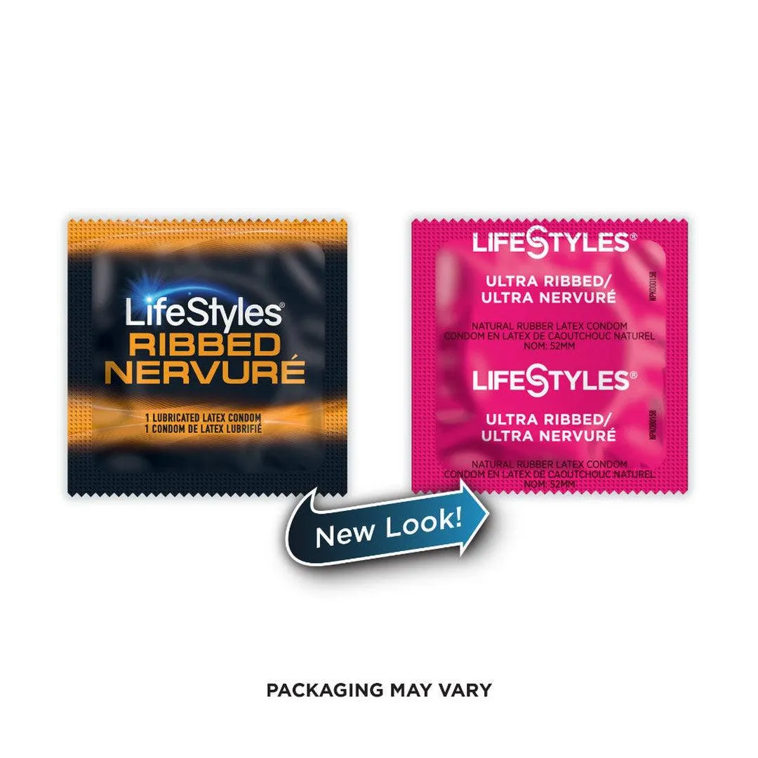 LifeStyles Ultra Ribbed Condoms