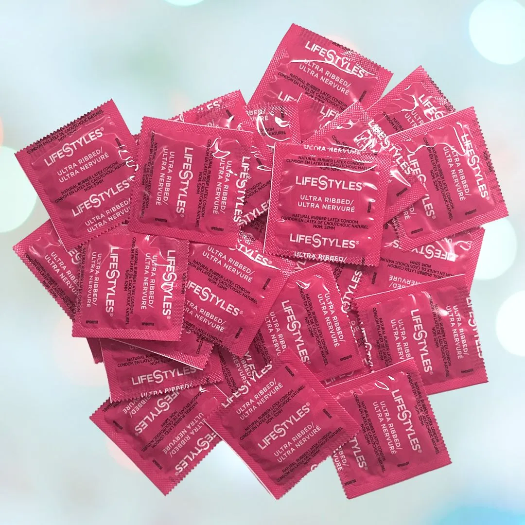 LifeStyles Ultra Ribbed Condoms