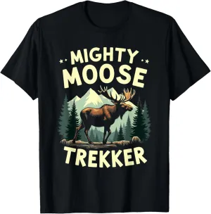 Majestic Moose Wildlife Forest Animal Nature Lover T-Shirt