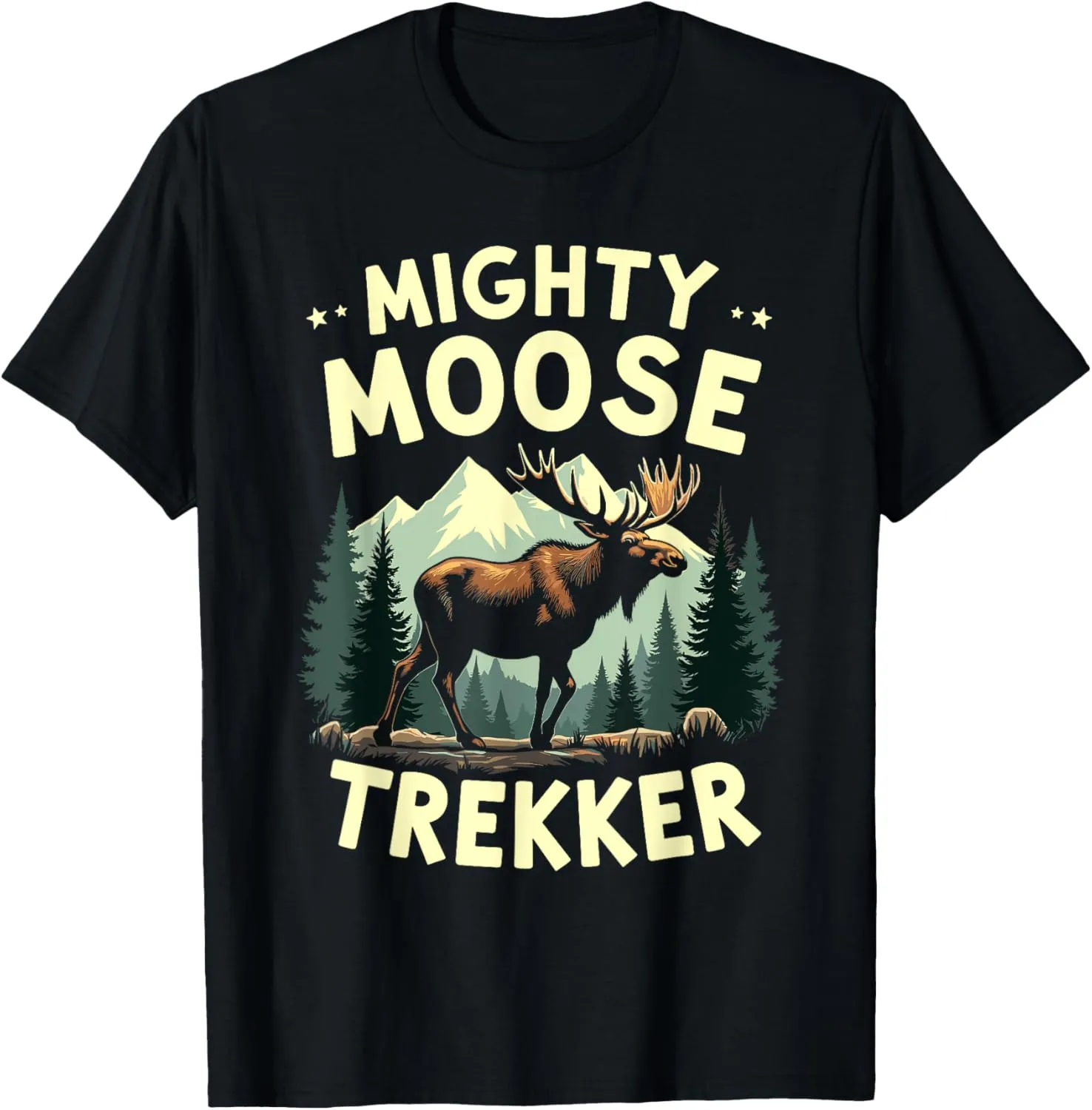 Majestic Moose Wildlife Forest Animal Nature Lover T-Shirt