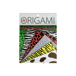 Origami Paper, Animal Origami, 24 Sheets, 6 Patterns, 5 7/8" (4305)