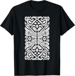 Patterns Abstract Lines Mandala Pattern Geometric T-Shirt
