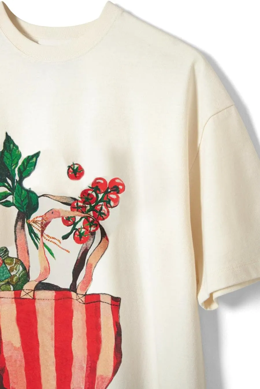 Women Y2k Oversized Graphic Tshirt Fruit Print Crew Neck Summer Casual Short Sleeve Loose Fit Tee Tops Aesthetic Streetwear